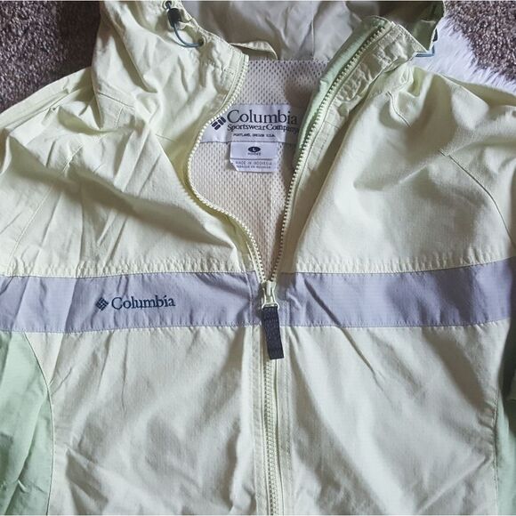 Columbia Yellow Lightweight Jacket Size Large - Picture 3 of 12